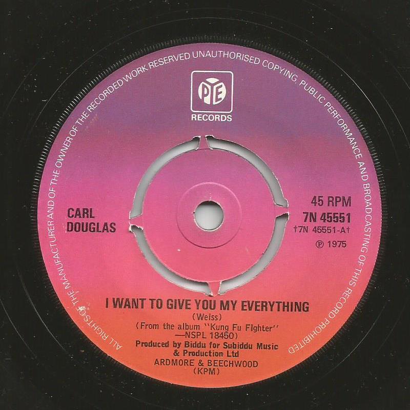 Carl Douglas - I Want To Give You My Everything / Witchfinder General