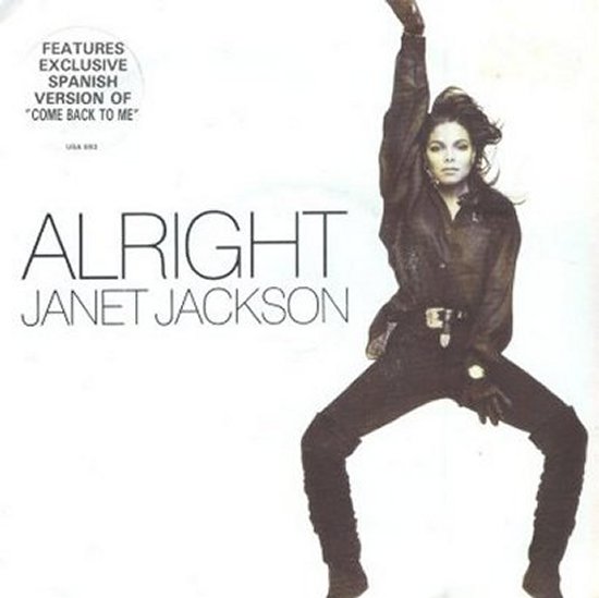 Janet Jackson - Alright / Come Back To Me - Spanish