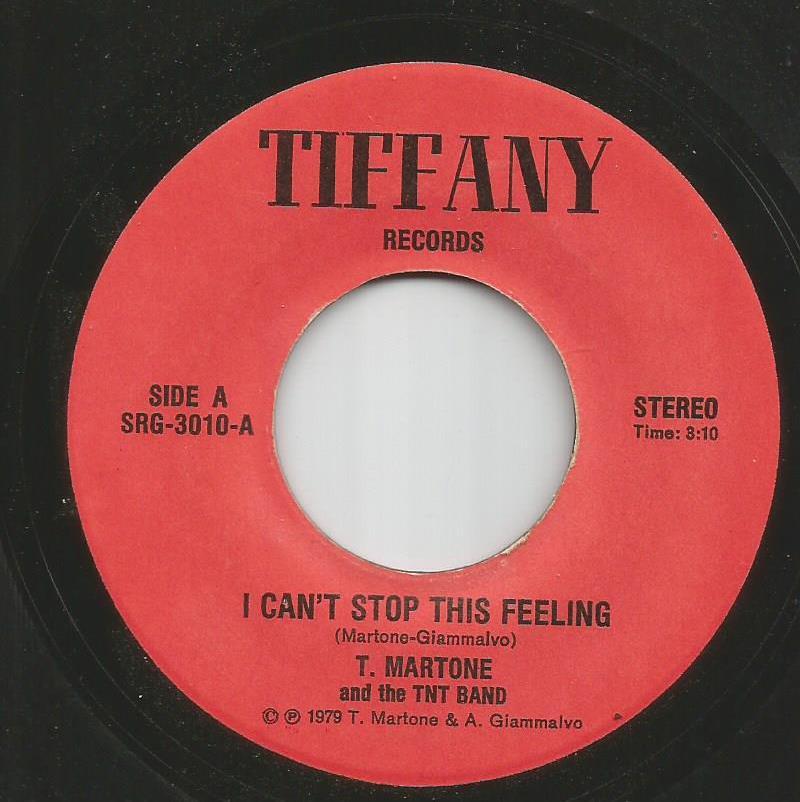 T Martone - I Can't Stop This Feeling / Thinking Of You